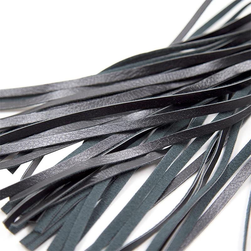 Sapphire Flogger aus veganem Leder BDSM