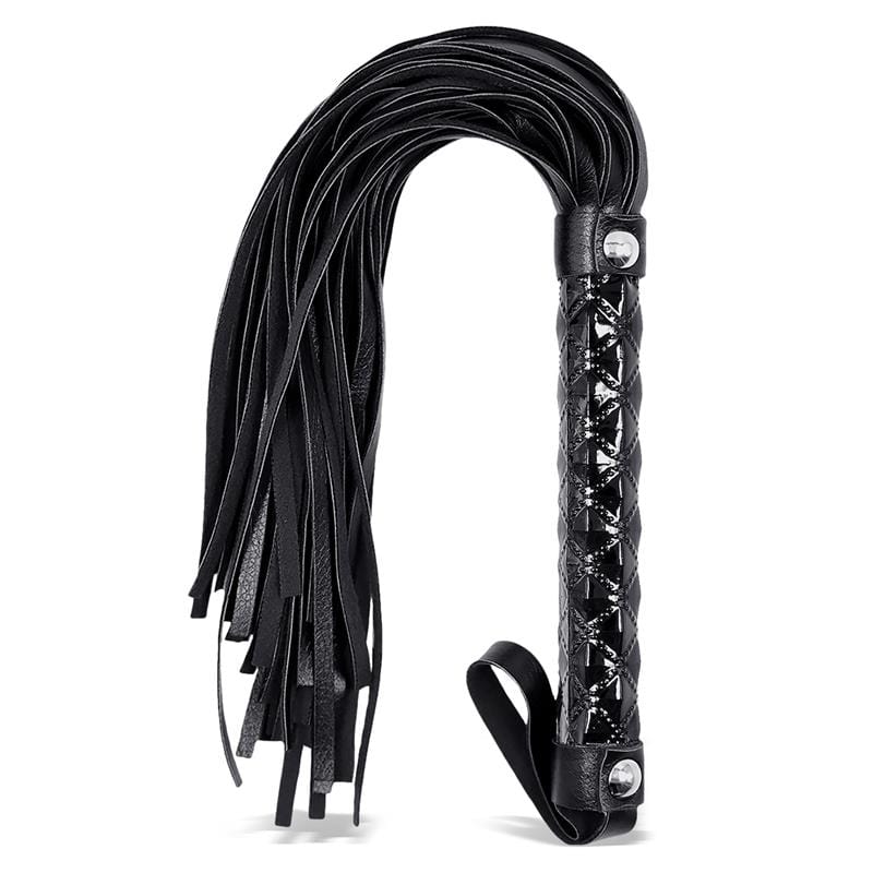 Sapphire Flogger aus veganem Leder BDSM