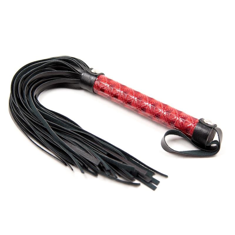 Diamond Flogger aus veganem Leder BDSM