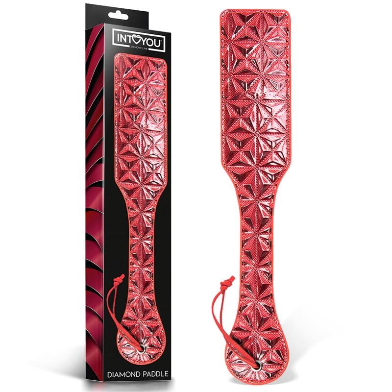 Diamond Paddle aus Veganem Leder BDSM