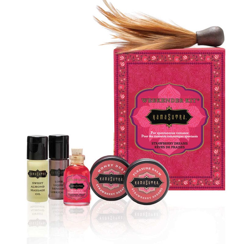 Kamasutra Weekender Kit Strawberry Massageöl