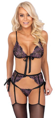 Dessous Set Floral-Mr. Lover - Sensual Toys