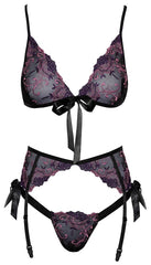 Dessous Set Floral-Mr. Lover - Sensual Toys