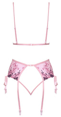 Dessous Set Pink Flower-Mr. Lover - Sensual Toys