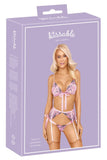 Dessous Set Pink Flower Dessous Damen