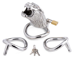 Tiger King Peniskäfig mit Schloss-Mr. Lover - Sensual Toys