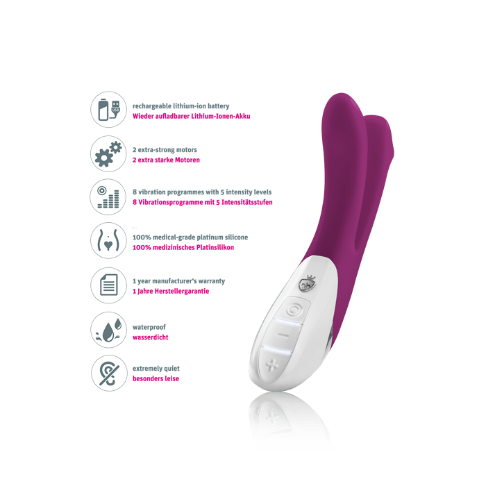 Bon Aparte - Doppelvibrator Rabbit Vibrator