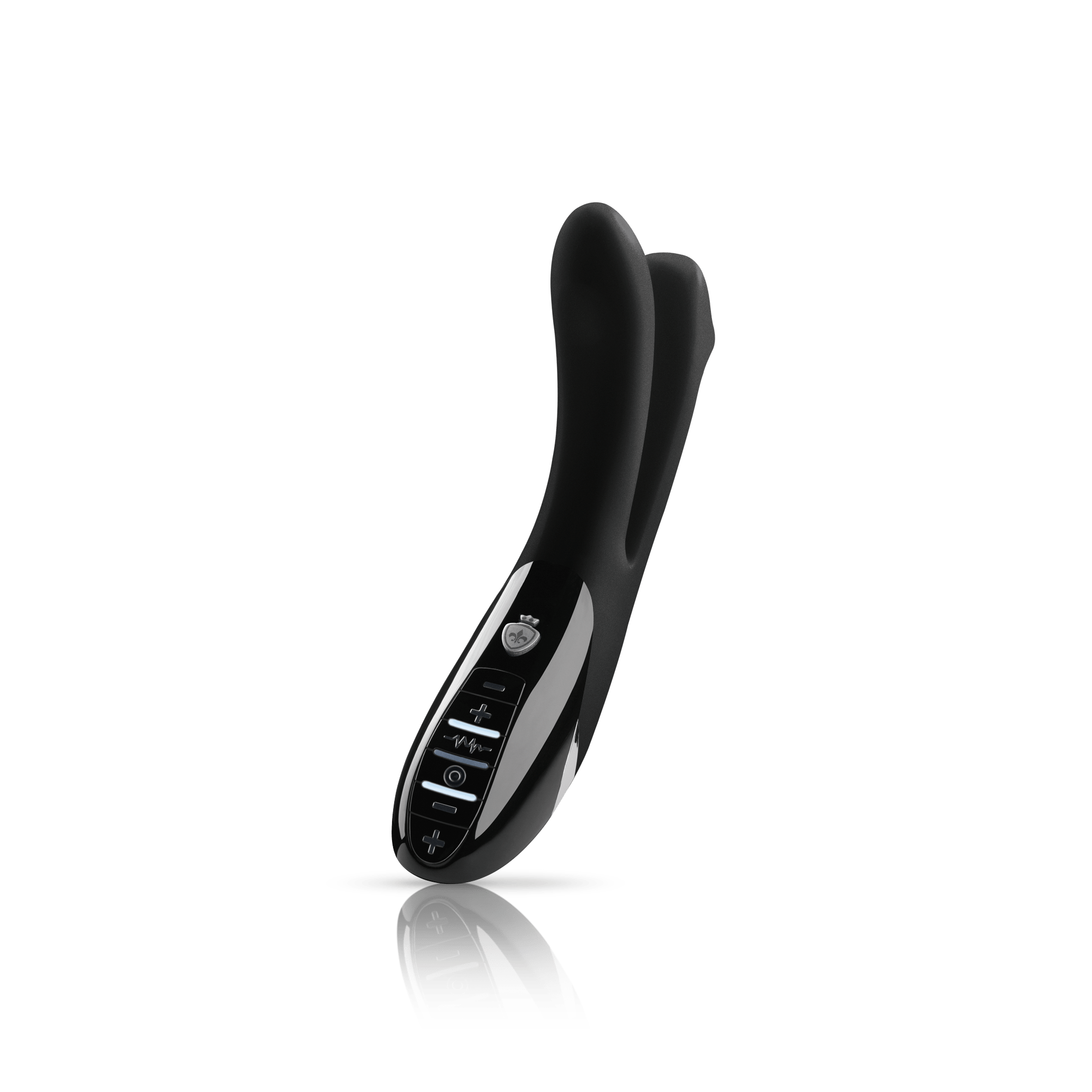 Schwarz Tingling Aparte - E-Stim Doppelvibrator