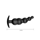 Schwarz Anal Bubble Plug Analplug