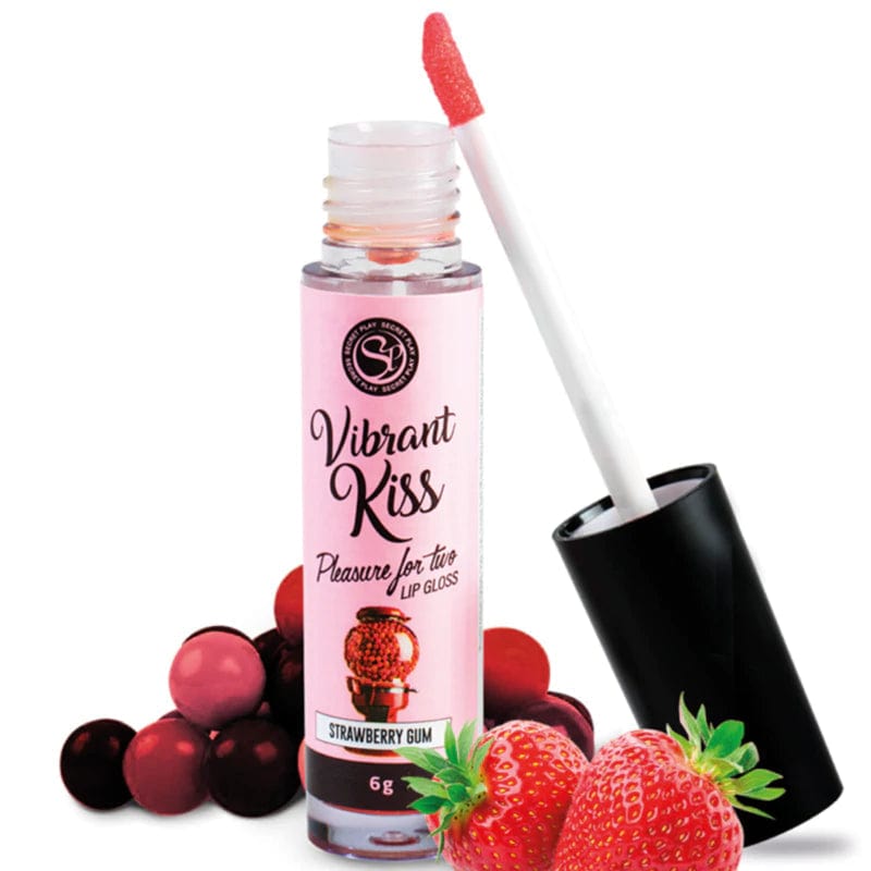 Strawberry Gum Lip Gloss - Vibrant Kiss Drogerie