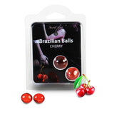 Kirsche Ölkugeln Brazilian Balls Massageöle