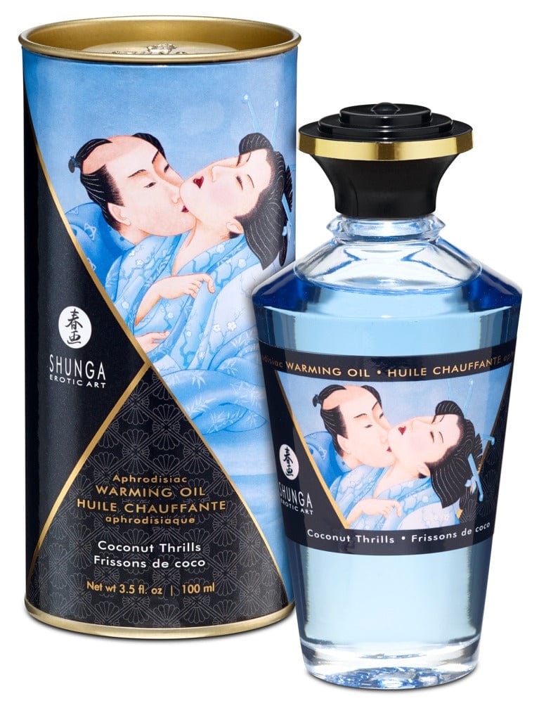 Shunga Aphrodisiac Warming Oil-Mr. Lover - Sensual Toys
