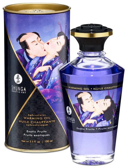 Exotic Fruits Shunga Aphrodisiac Warming Oil Massageöl