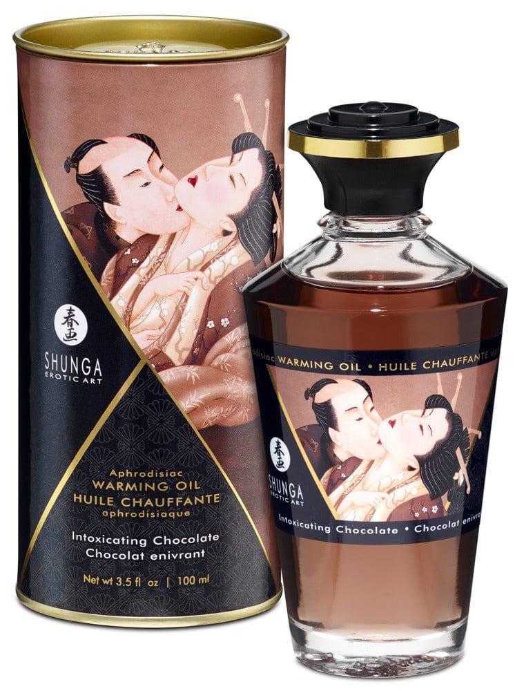 Intoxicating Chocolate Shunga Aphrodisiac Warming Oil Massageöl