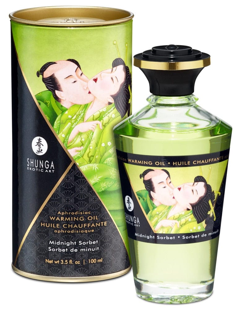 Shunga Aphrodisiac Warming Oil-Mr. Lover - Sensual Toys