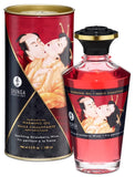 Sparkling Strawberry Wine Shunga Aphrodisiac Warming Oil Massageöl