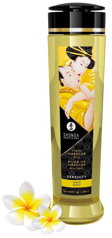 Monoi / 240 ml Shunga Erotisches Massageöl Vegan Massageöl