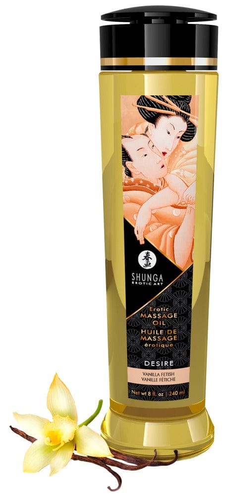 Vanilla / 240 ml Shunga Erotisches Massageöl Vegan Massageöl