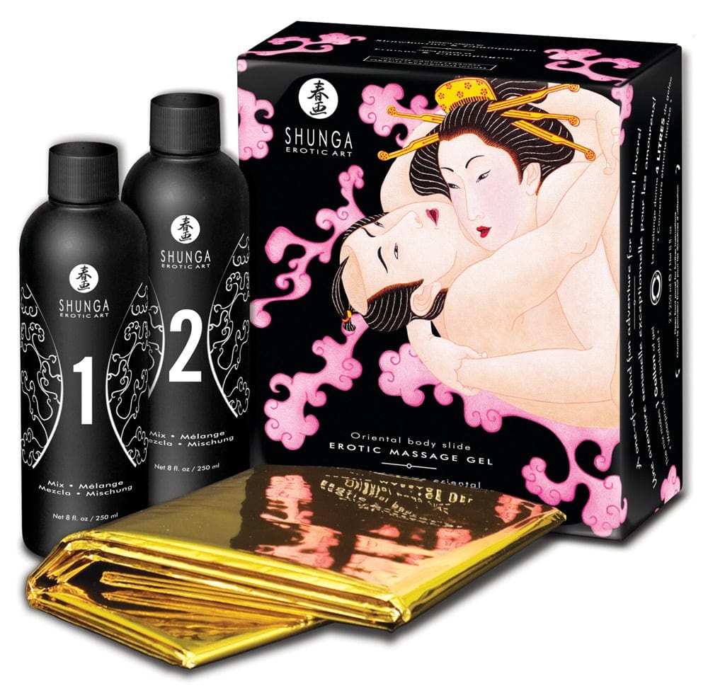 Shunga Massagegel Kit-Mr. Lover - Sensual Toys