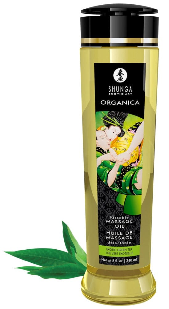 Green Tea Shunga Organic Massage Oil Massageöl