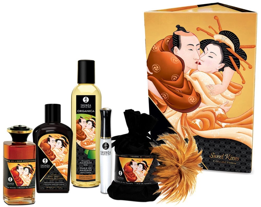 Shunga Sweet Kisses - Massageset Massageöl