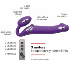 Vibrierender Strap-On Dildo - Größe M-Mr. Lover - Sensual Toys