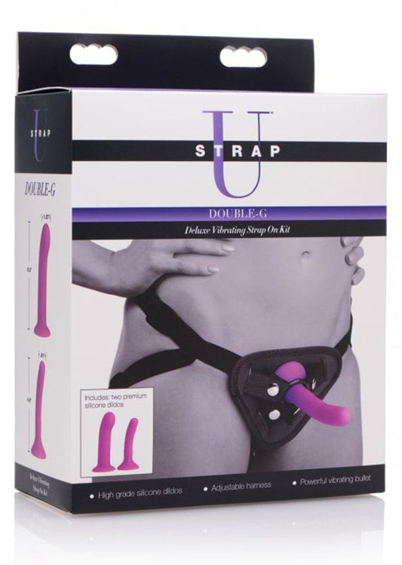Double-G Deluxe Vibrating Strap-On Kit-Mr. Lover - Sensual Toys