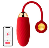 Rot Ella Neo - Vibro-Ei mit App Vibro-Ei