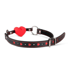 Herzförmiger Knebel - vegan-Mr. Lover - Sensual Toys