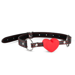 Herzförmiger Knebel - vegan-Mr. Lover - Sensual Toys