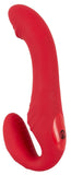 Rot RC Strapless Strap-On Toys Damen